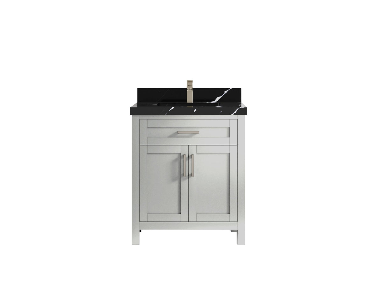 Cambridge 30 in. W x 22 in. D Single Sink Bathroom Vanity - Willow Bath and Vanity
