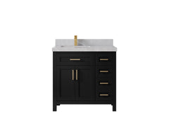 Cambridge 36 in. W x 22 in. D Left Offset Sink Bathroom Vanity - photo 32
