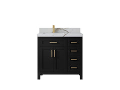 Cambridge 36 in. W x 22 in. D Left Offset Sink Bathroom Vanity - photo 44