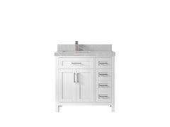 Cambridge 36 in. W x 22 in. D Left Offset Sink Bathroom Vanity - photo 21