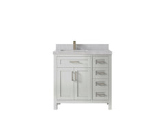Cambridge 36 in. W x 22 in. D Left Offset Sink Bathroom Vanity - photo 32