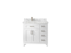 Cambridge 36 in. W x 22 in. D Left Offset Sink Bathroom Vanity - photo 15