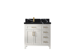 Cambridge 36 in. W x 22 in. D Left Offset Sink Bathroom Vanity - photo 17