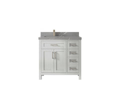 Cambridge 36 in. W x 22 in. D Left Offset Sink Bathroom Vanity - photo 34