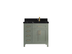 Cambridge 36 in. W x 22 in. D Right Offset Sink Bathroom Vanity - photo 27
