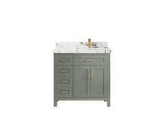 Cambridge 36 in. W x 22 in. D Right Offset Sink Bathroom Vanity - photo 17