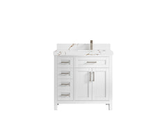 Cambridge 36 in. W x 22 in. D Right Offset Sink Bathroom Vanity - photo 32