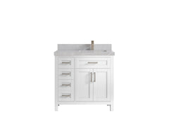 Cambridge 36 in. W x 22 in. D Right Offset Sink Bathroom Vanity - photo 28