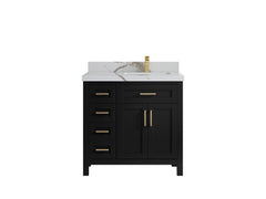 Cambridge 36 in. W x 22 in. D Right Offset Sink Bathroom Vanity - photo 14