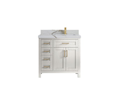 Cambridge 36 in. W x 22 in. D Right Offset Sink Bathroom Vanity - photo 14