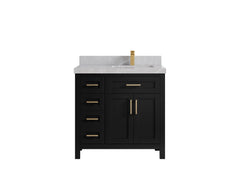 Cambridge 36 in. W x 22 in. D Right Offset Sink Bathroom Vanity - photo 36