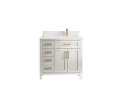 Cambridge 36 in. W x 22 in. D Right Offset Sink Bathroom Vanity - photo 28