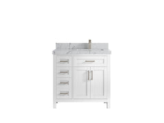 Cambridge 36 in. W x 22 in. D Right Offset Sink Bathroom Vanity - photo 38