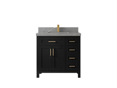 Cambridge 36 in. W x 22 in. D Single Center Sink Bathroom Vanity - photo 38