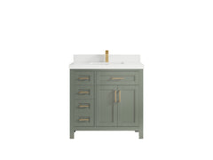 Cambridge 36 in. W x 22 in. D Single Center Sink Bathroom vanity - photo 13