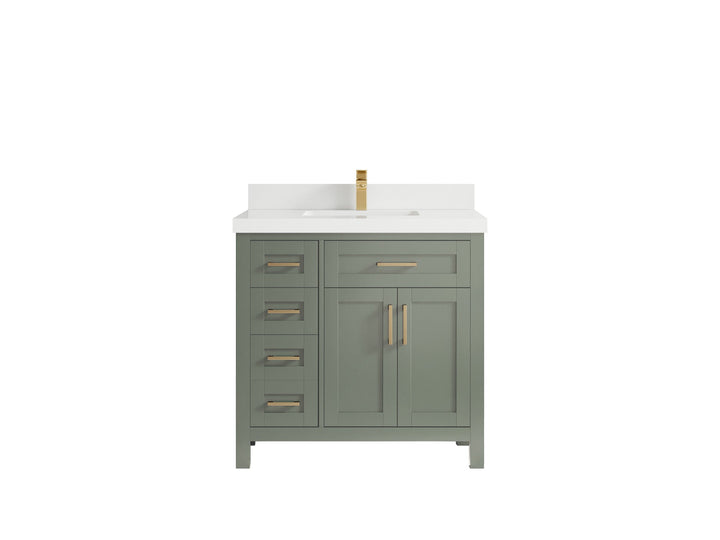 Cambridge 36 in. W x 22 in. D Single Center Sink Bathroom vanity - photo 19