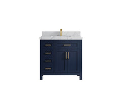 Cambridge 36 in. W x 22 in. D Single Center Sink Bathroom vanity - photo 8