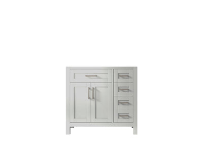 Cambridge 36 in. W x 22 in. D Single Center Sink Bathroom Vanity - Willow Bath and Vanity