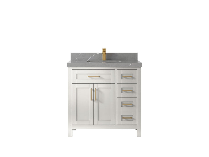 Cambridge 36 in. W x 22 in. D Single Center Sink Bathroom Vanity - photo 17