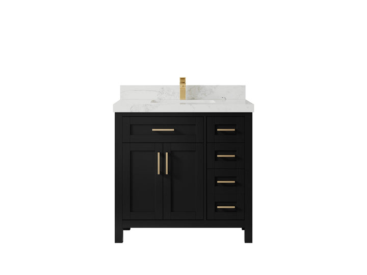 Cambridge 36 in. W x 22 in. D Single Center Sink Bathroom Vanity - photo 24