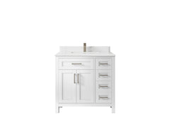 Cambridge 36 in. W x 22 in. D Single Center Sink Bathroom Vanity - photo 22