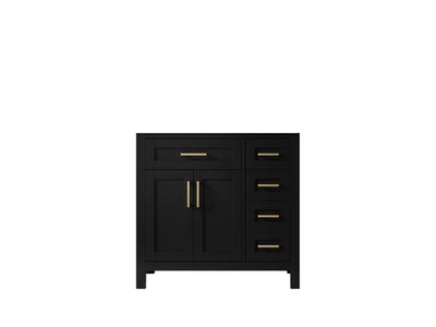 Cambridge 36 in. W x 22 in. D Single Center Sink Bathroom Vanity - Willow Bath and Vanity