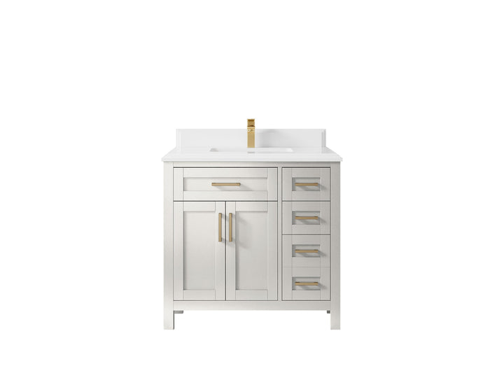 Cambridge 36 in. W x 22 in. D Single Center Sink Bathroom Vanity - photo 45