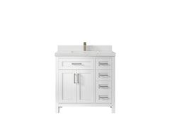 Cambridge 36 in. W x 22 in. D Single Center Sink Bathroom Vanity - photo 26