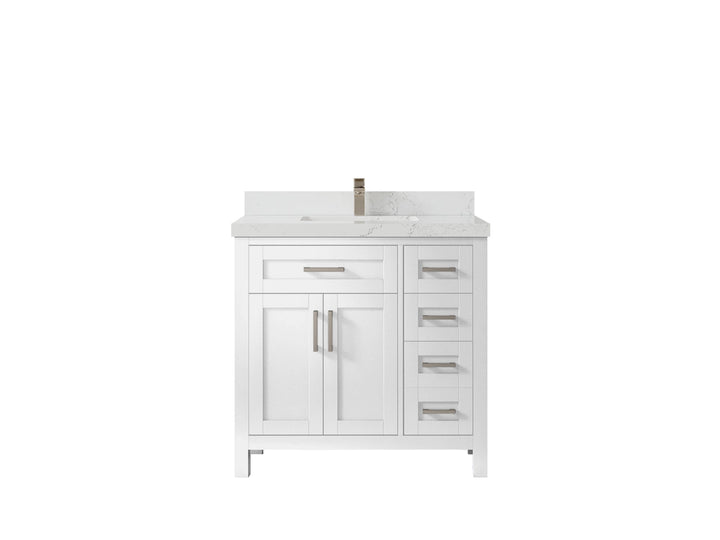 Cambridge 36 in. W x 22 in. D Single Center Sink Bathroom Vanity - photo 32
