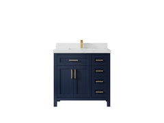 Cambridge 36 in. W x 22 in. D Single Center Sink Bathroom Vanity - photo 26