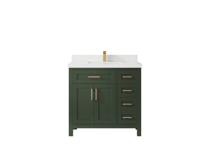 Cambridge 36 in. W x 22 in. D Single Center Sink Bathroom Vanity - photo 16