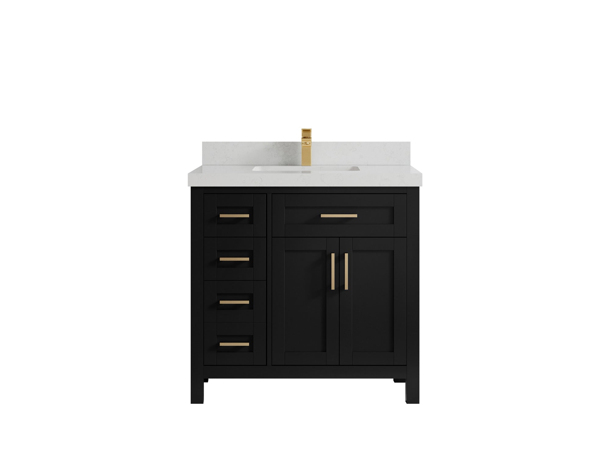 Cambridge 36 in. W x 22 in. D Single Center Sink Bathroom vanity - Willow Bath and Vanity