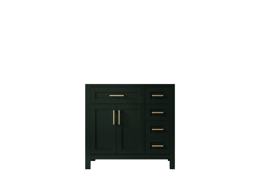 Cambridge 36 in. W x 22 in. D Single Center Sink Bathroom Vanity - Willow Bath and Vanity