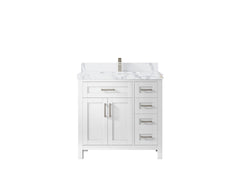 Cambridge 36 in. W x 22 in. D Single Center Sink Bathroom Vanity - photo 12
