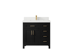 Cambridge 36 in. W x 22 in. D Single Center Sink Bathroom Vanity - photo 10