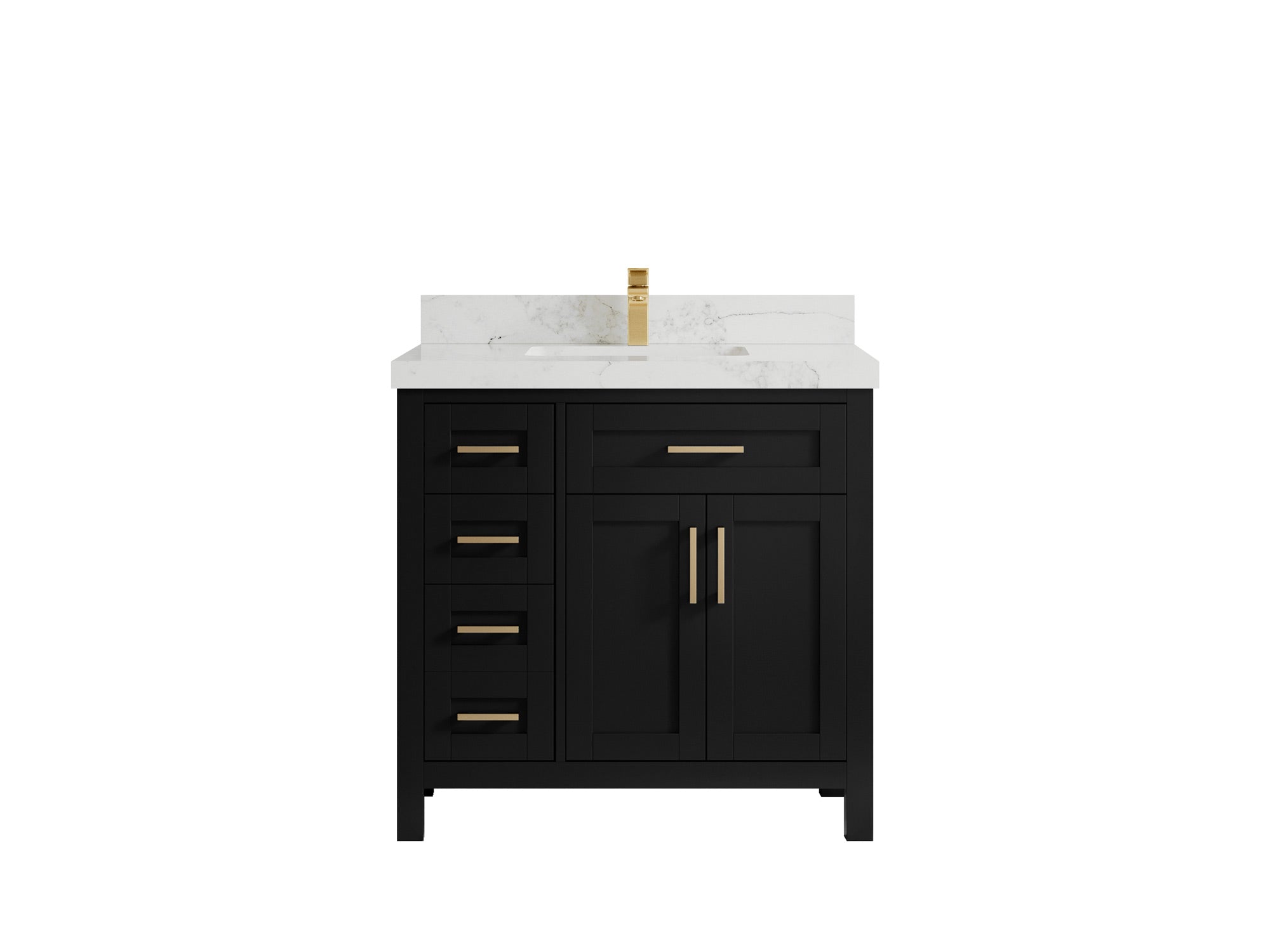 Cambridge 36 in. W x 22 in. D Single Center Sink Bathroom vanity - Willow Bath and Vanity