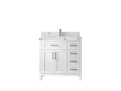 Cambridge 36 in. W x 22 in. D Single Center Sink Bathroom Vanity - photo 34