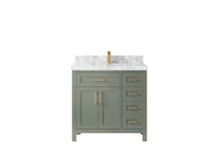 Cambridge 36 in. W x 22 in. D Single Center Sink Bathroom Vanity - photo 19