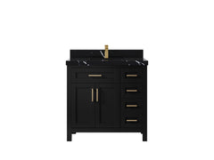 Cambridge 36 in. W x 22 in. D Single Center Sink Bathroom Vanity - photo 12