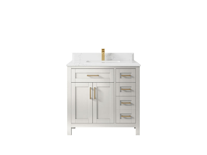 Cambridge 36 in. W x 22 in. D Single Center Sink Bathroom Vanity - photo 33
