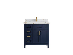 Cambridge 36 in. W x 22 in. D Single Center Sink Bathroom vanity - photo 42