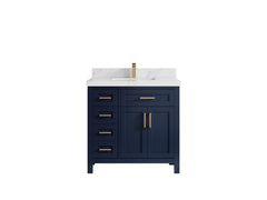 Cambridge 36 in. W x 22 in. D Single Center Sink Bathroom vanity - photo 22