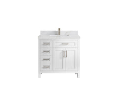 Cambridge 36 in. W x 22 in. D Single Center Sink Bathroom vanity - photo 28