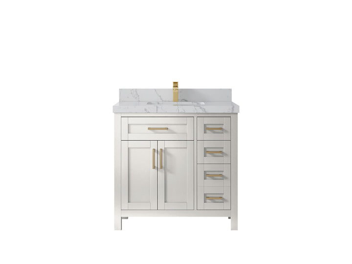 Cambridge 36 in. W x 22 in. D Single Center Sink Bathroom Vanity - photo 27