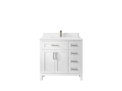 Cambridge 36 in. W x 22 in. D Single Center Sink Bathroom Vanity - photo 24