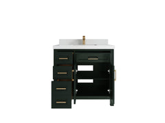 Cambridge 36 in. W x 22 in. D Single Center Sink Bathroom vanity - photo 5