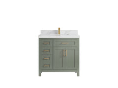 Cambridge 36 in. W x 22 in. D Single Center Sink Bathroom vanity - photo 23