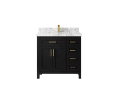 Cambridge 36 in. W x 22 in. D Single Center Sink Bathroom Vanity - photo 24