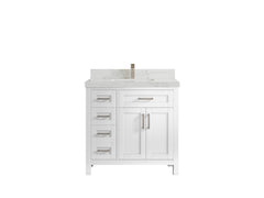 Cambridge 36 in. W x 22 in. D Single Center Sink Bathroom vanity - photo 24