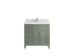 Cambridge 36 in. W x 22 in. D Single Center Sink Bathroom vanity - photo 21